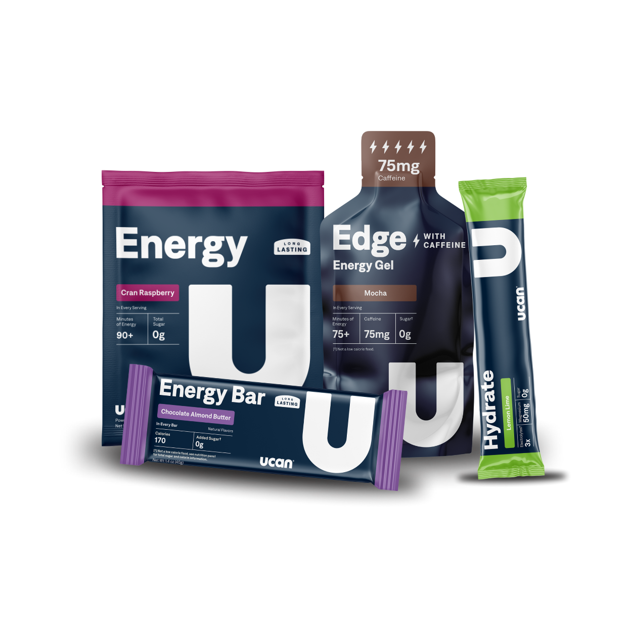 West Coast Road Runners UCAN Trial+ Sample Pack (with caffeine gel)