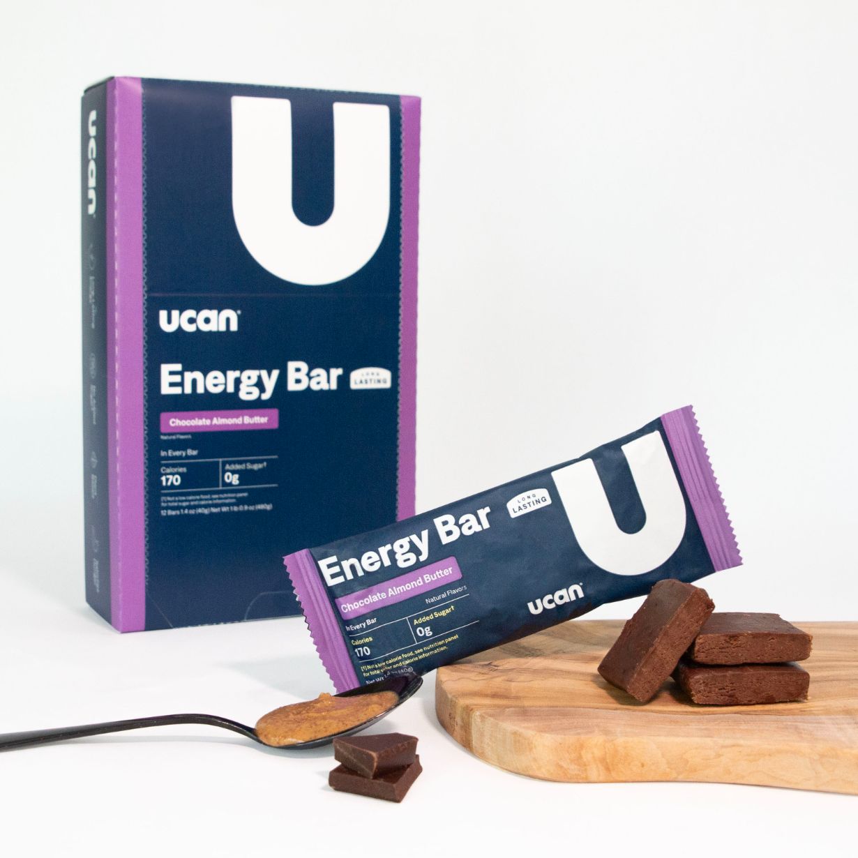 Chocolate Almond Butter Energy Bars