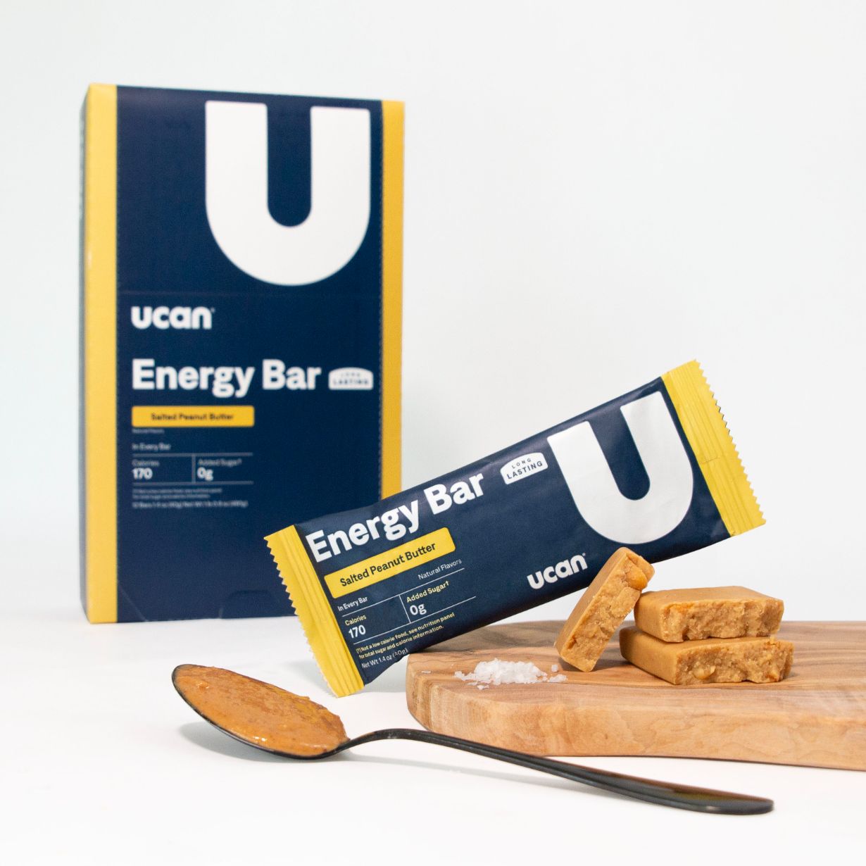 Salted Peanut Butter Energy Bars