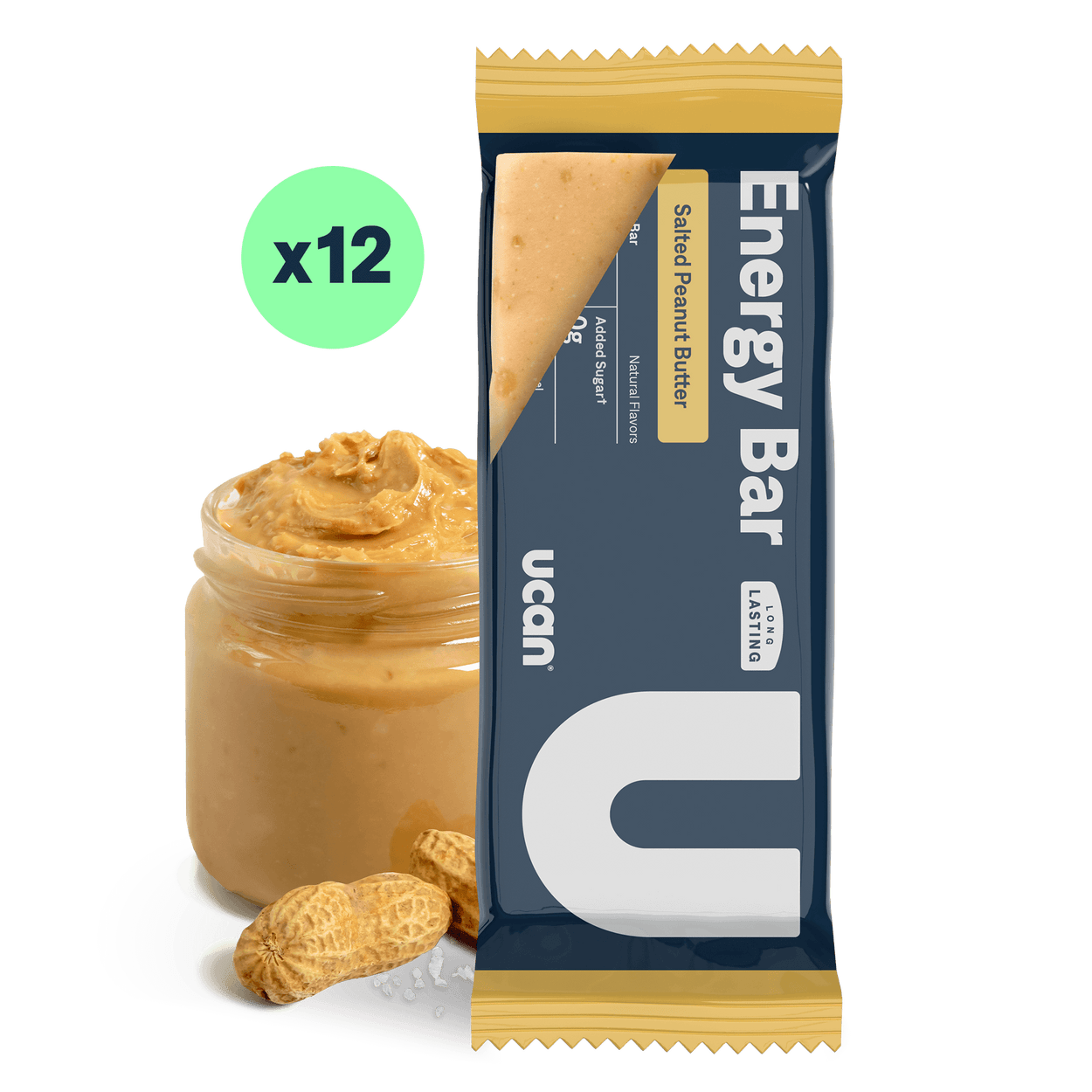 Salted Peanut Butter Energy Bars