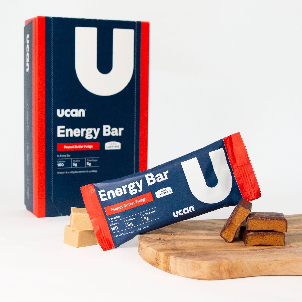 Peanut Butter Fudge Energy Bars