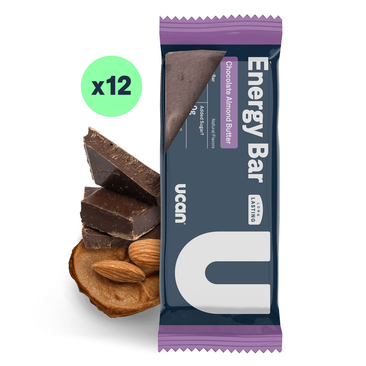 Chocolate Almond Butter Energy Bars