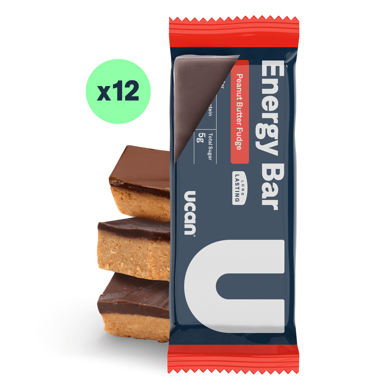 Peanut Butter Fudge Energy Bars