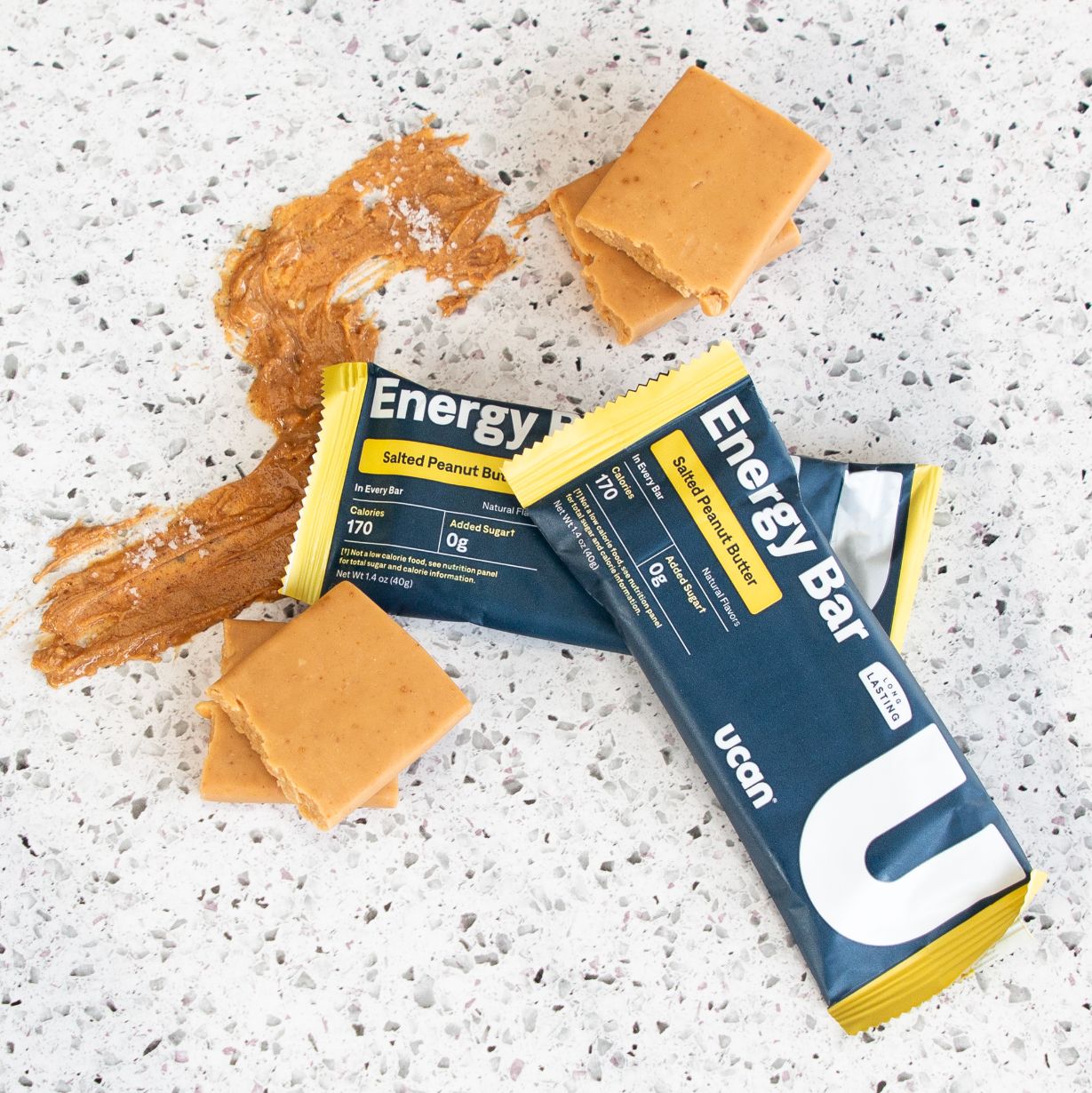 Salted Peanut Butter Energy Bars