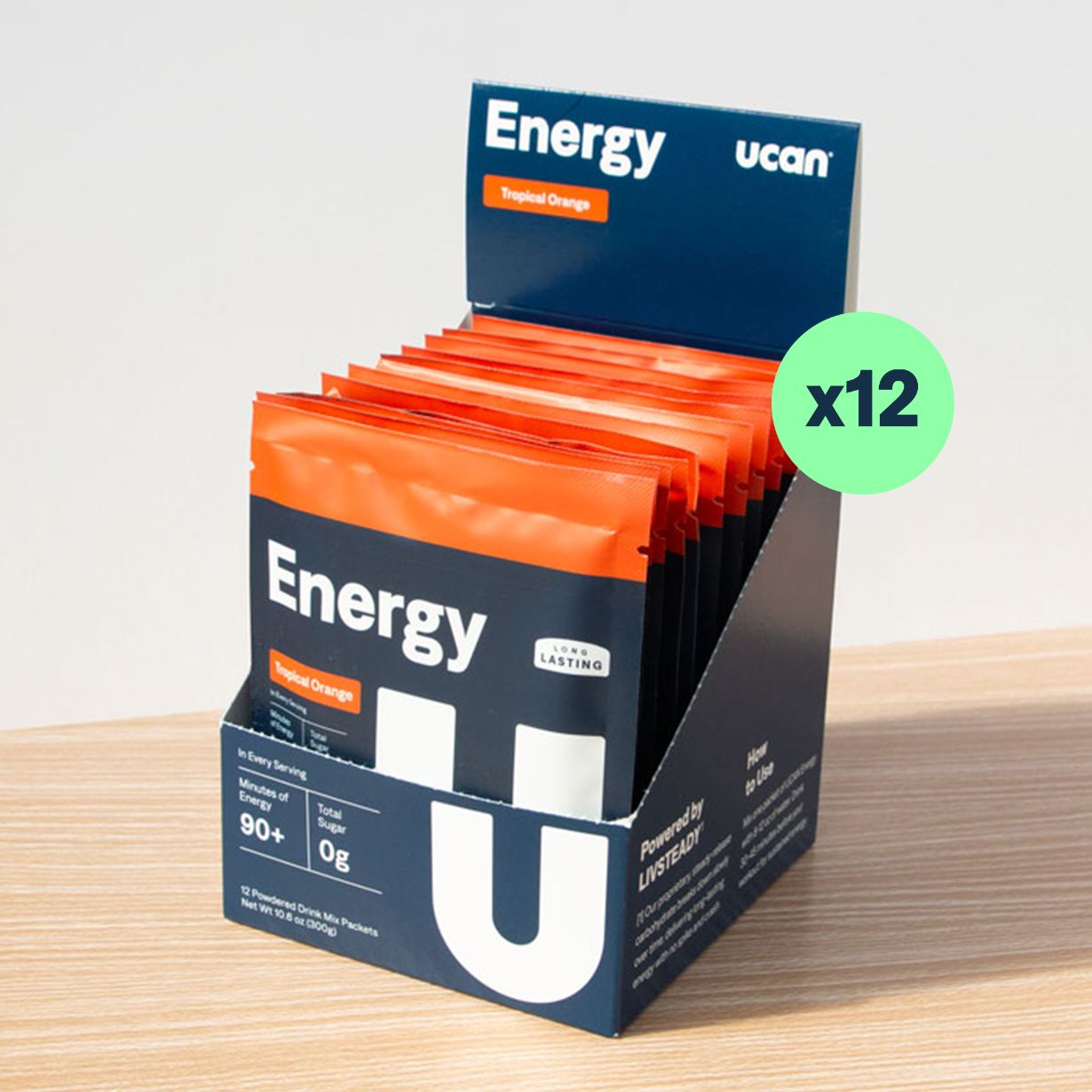 Tropical Orange Energy Drink Mix Packets