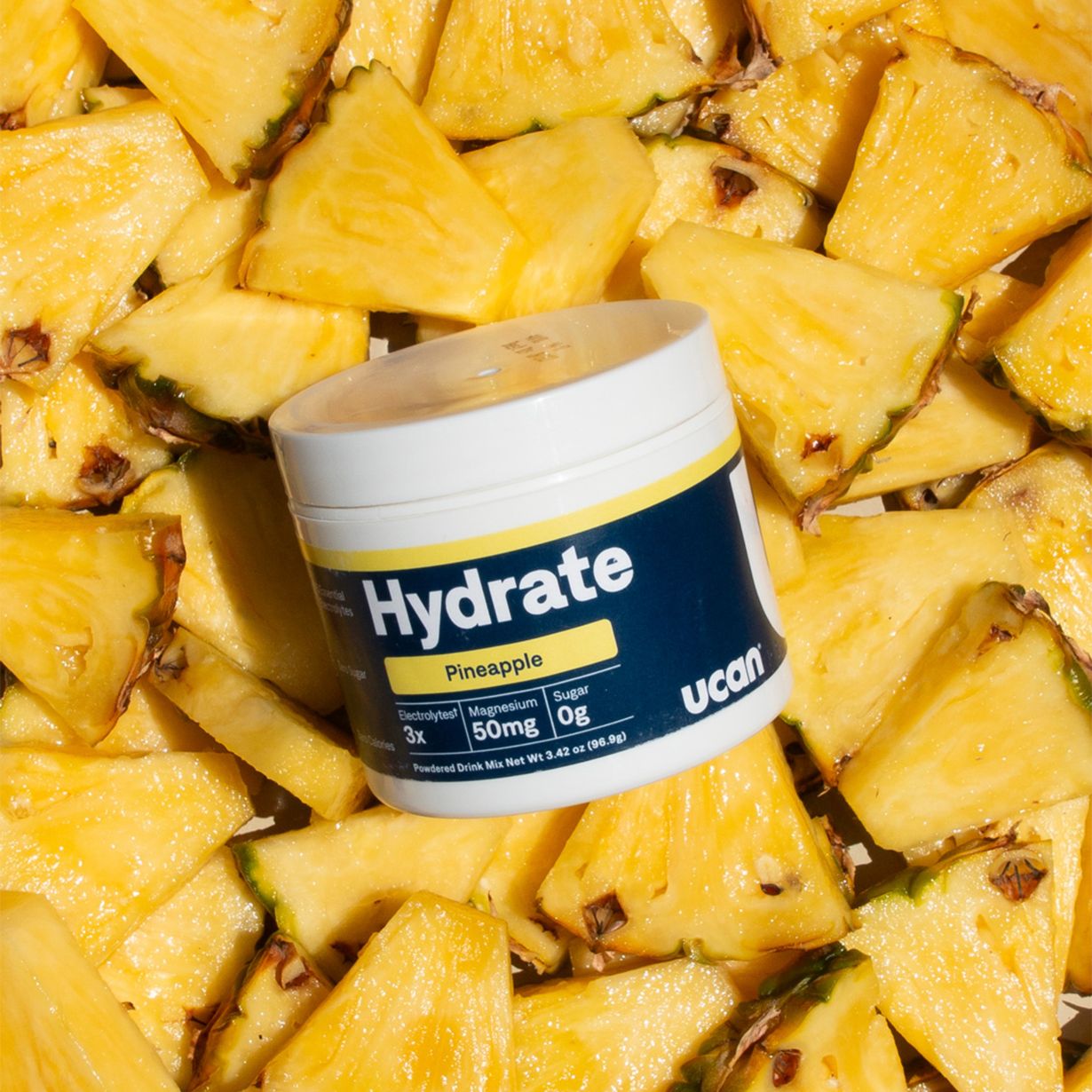 Pineapple Hydrate Electrolyte Jar
