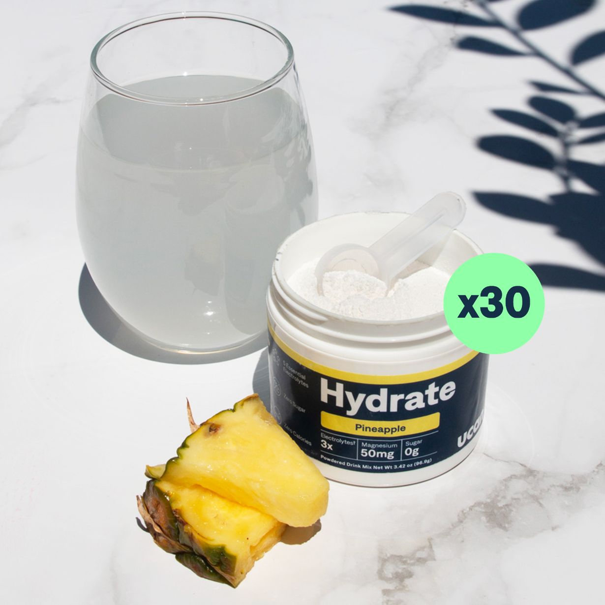 Pineapple Hydrate Electrolyte Jar