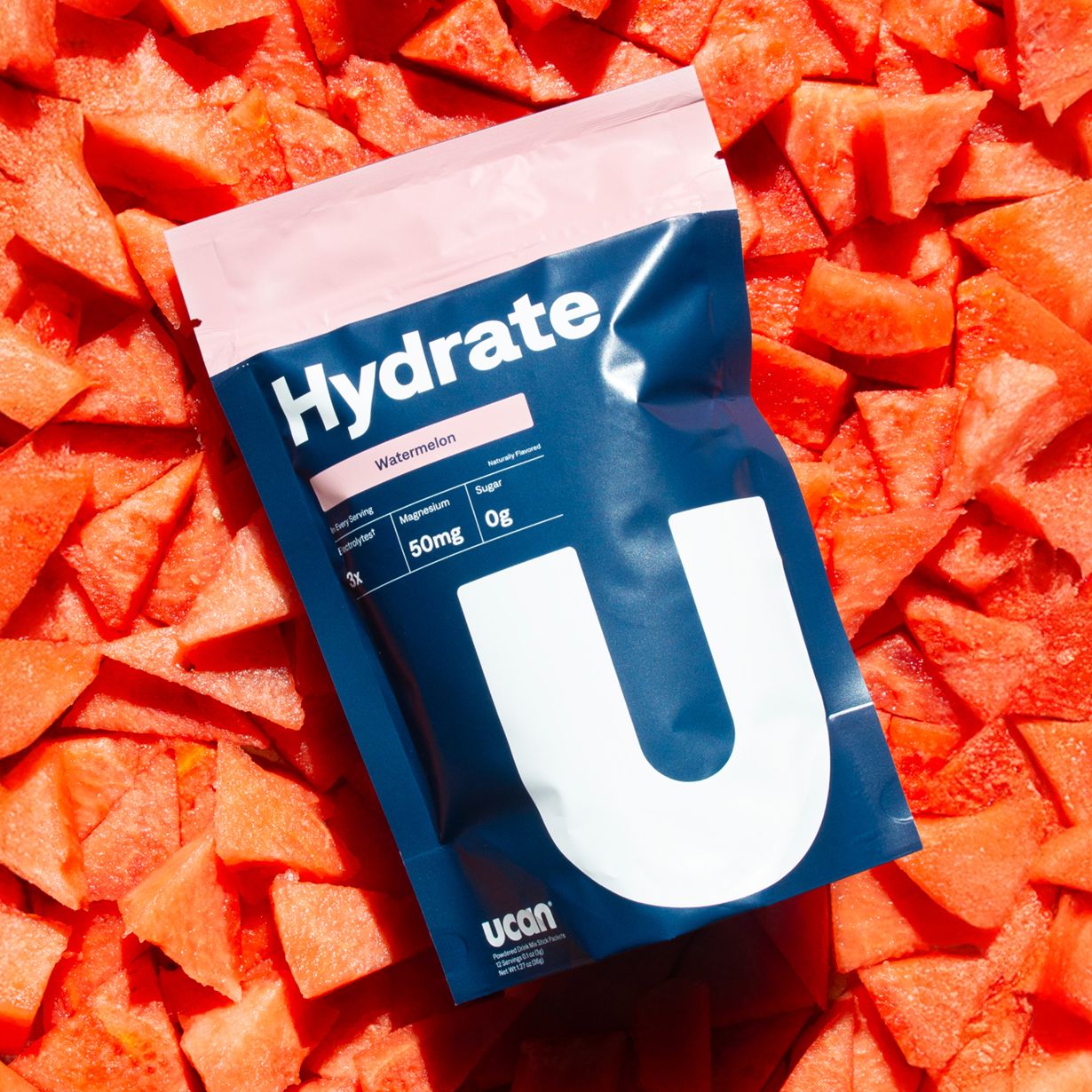 Watermelon Hydrate Electrolyte Packets