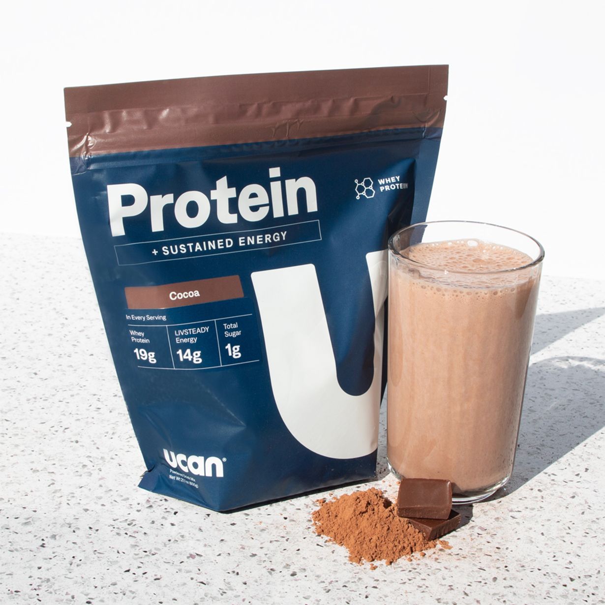 Cocoa Protein + Energy Powder