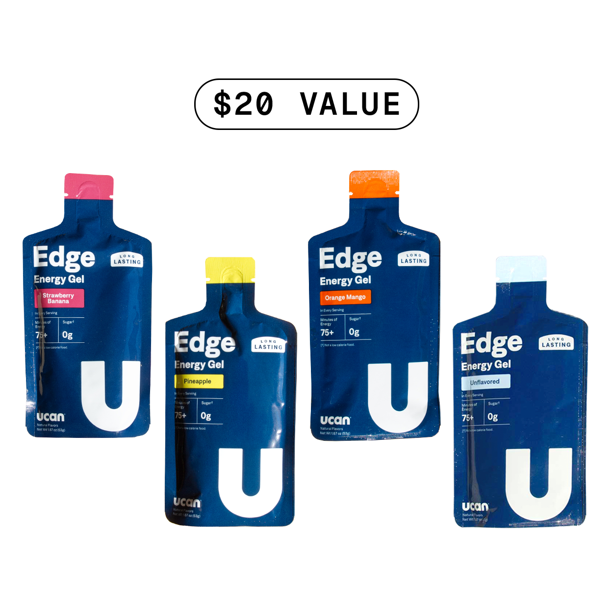 Strava Challenge Edge Energy Gel Sample Pack
